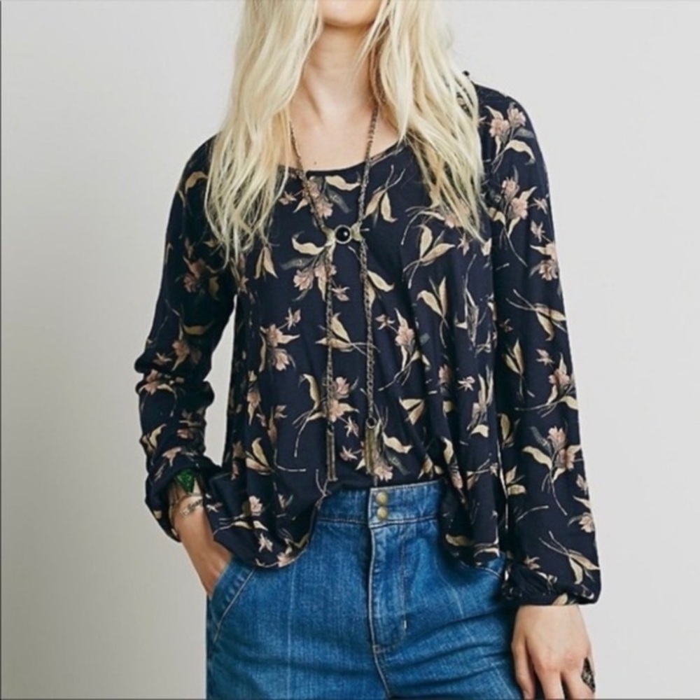 Free People Elsa Open Back Top